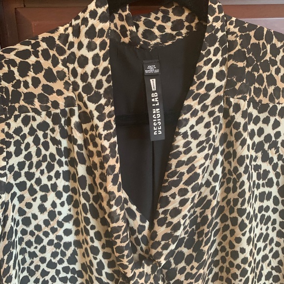 Design Lab Lord & Taylor Cheetah Print Dress - Picture 2 of 4